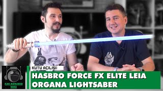 Kutu açılışı Hasbro Black Series Leia Organa Elite Force FX Lightsaber [upl. by Chryste883]