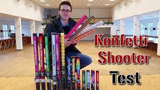 KonfettiShooter Test  Karneval 2018  Konfettikanonen [upl. by Ilajna211]