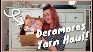 HUGE Deramores Yarn Haul [upl. by Aerahs467]