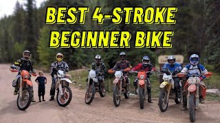 Best 4 Stroke Dirt Bike For Beginners Based On Your Size amp Budget [upl. by Colston18]