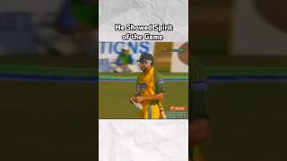 Show of True Sportsmanship cricket [upl. by Eltrym]