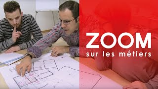 Projeteur  Projeteuse en technique du bâtiment  Zoom sur les métiers [upl. by Yenruogis990]