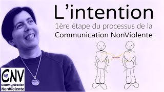 Communication Nonviolente  lintention 1ère étape du processus [upl. by Akeem629]