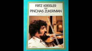 Pinchas Zukerman plays KreislerLeclair Tambourin 1972 vinyl [upl. by Sothena256]