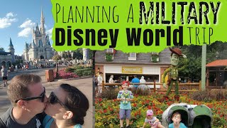 Planning a Military Disney World Trip [upl. by Cordey]