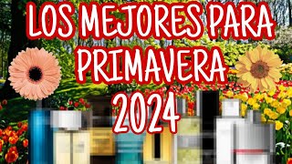 TOP 5 perfumes para PRIMAVERA 2024 [upl. by Dikmen188]