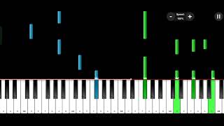 Offenbach Barcarolle Tales of Hoffmann Piano Piece Grade 3 No 16 on Piano Tutorial [upl. by Atniuq788]