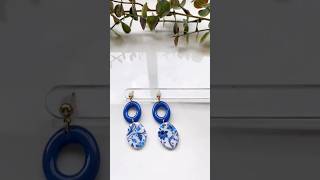 Clay art jewellery ideas Clay art earrings design clay clayart earrings jewellery shortsviral [upl. by Naillimxam]