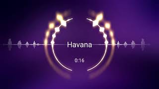 Havana  IPhone Ringtone  Marimba Remix Ringtone [upl. by Witcher47]