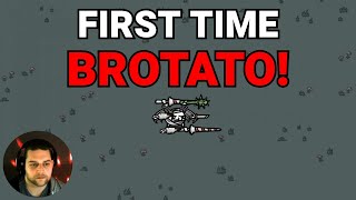 First Time Brotato  BROTATO Gameplay 1 [upl. by Maghutte]