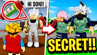 My Parents Were SECRET NINJAS in Roblox BROOKHAVEN RP [upl. by Elbon]