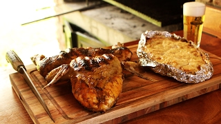 Pollo a la Parrilla con Milhojas de Papa  Receta de Locos X el Asado [upl. by Osborn186]