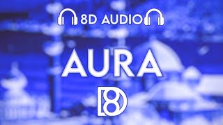 AURA  Ogryzek  BASS BOOSTED  8D Audio  Use Headphones 🎧 [upl. by Inait]