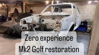 VW Mk2 Golf 18 20VT Restoration Ep1 Introduction [upl. by Launame]