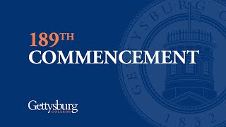 Gettysburg College 2024 Commencement Ceremony [upl. by Enileuqkcaj108]