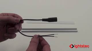 How to install LED Aluminum Profile with led strip light [upl. by Inan]