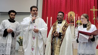 Cópia de MISSA COM PADRE ROBSON DE OLIVEIRA aovivo de Arujá SP [upl. by Naitirb]