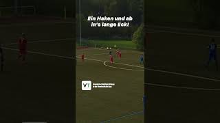 Ein Haken und ab ins lange Eck fussball football tor goal eckenvariante fyp fürdich [upl. by Urban]