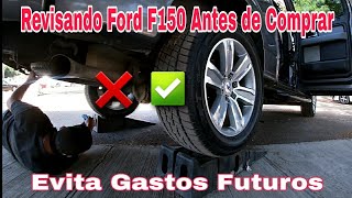 camioneta Ford f150 revisando antes de comprar tianguis de autos [upl. by Gottuard334]