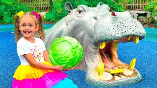 Zoo Song  Funny Kids Song and Nursery Rhymes [upl. by Nautna]