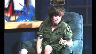 NeverShoutNever Funny Interview Part [upl. by Niamrahc546]