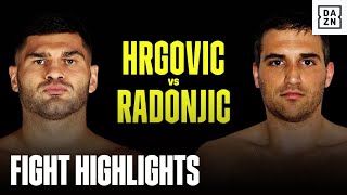 FIGHT HIGHLIGHTS  Filip Hrgovic vs Marko Radonjic [upl. by Jane237]