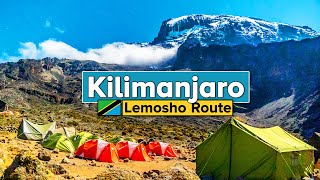 Climbing Mt Kilimanjaro via Lemosho Route Tanzania Documentary in 4k [upl. by Nala]