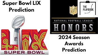 Super Bowl LIX Prediction NFL Awards Predictions [upl. by Pete4]