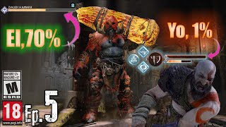 Venceremos al Daudi Hamarr con 1 de vida VS 70  Gameplay God of War Ep5 [upl. by Magas]