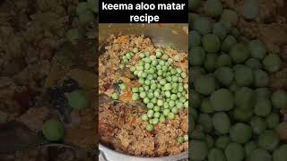 Keema aloo matar recipe MGF Mohammed Farha RJY [upl. by Hairu]