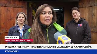 Autoridad Sanitaria intensifica fiscalización en carnicerías previo Fiestas Patrias en Punta Arenas [upl. by Kursh502]