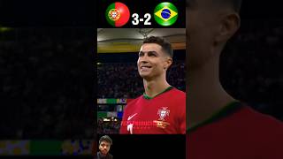 Portugal vs brazil  penalty shootout 2026 imaginary youtube​ football​ shorts​ ronaldo [upl. by Aerdnaz]