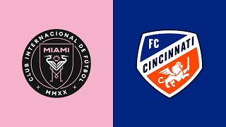 HIGHLIGHTS Inter Miami CF vs FC Cincinnati  October 7 2023 [upl. by Eltsirc]