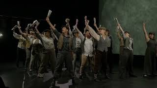 Newsies  Seize the Day Show Choreography [upl. by Aelhsa]