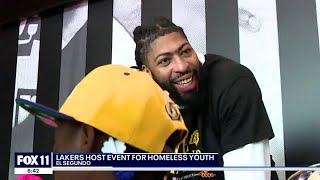 Lakers’ Dream Day for Homeless Youth [upl. by Aymer]