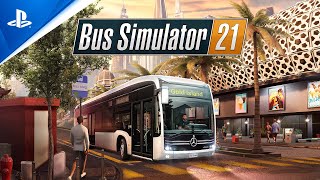 Bus Simulator 21  Release Trailer  PS4 [upl. by Childers538]