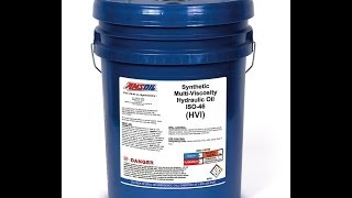 AMSOIL MultiViscosity Hydraulic Oil [upl. by Jaret691]