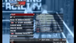 WWE Smackdown vs Raw 2010 Menu Music [upl. by Yeltsew]