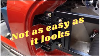 Part 40  Installing door hardware  Daytona Coupe Build [upl. by Thunell]