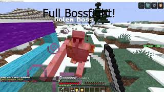 Iron Golem Boss in MInecraft Spigot 1204 made w NMS [upl. by Selden]