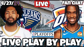 Oklahoma City Thunder vs New Orleans Pelicans Live NBA Live Stream [upl. by Lecrad469]