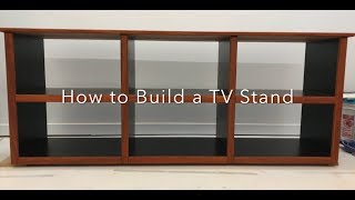 How to Build a Quality TV Stand DIY [upl. by Raddi]