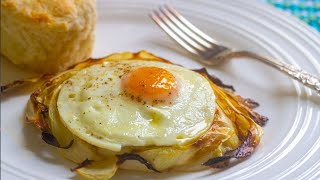 Cabbage Steaks and Eggs [upl. by Sussna263]