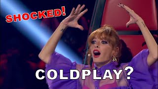 COLDPLAY MOST SPECTACULAR AUDITIONS  AMAZING  MEMORABLE  The Voice Got Talent X Factor [upl. by Atsok]