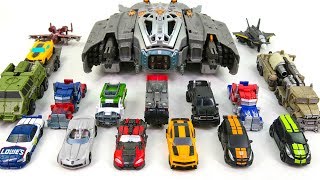 Transformers Movie Cyberverse Commaneder amp Legion Mini 16 Vehicle Truck fighter Car Robot Toys [upl. by Naujahs]