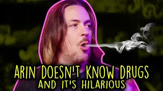 Arin Doesnt Know Drugs  FAN MADE Game Grumps Compilation UNOFFICIAL [upl. by Hurleigh]