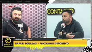 El psicólogo deportivo Rafael Squillaci pasó este jueves por el piso de CONTACTO [upl. by Noled]