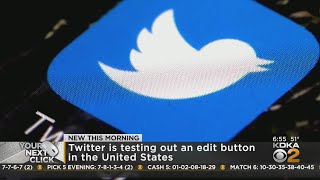 Your Next Click Twitter testing edit button in US [upl. by Nilac]