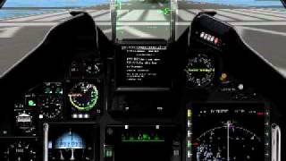 XPlane VIGGEN37 In Flight [upl. by Carilla]