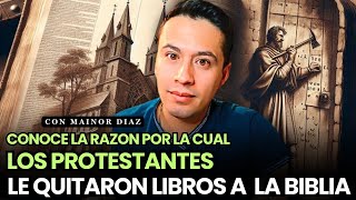 🚨CONOCE la RAZÓN por la cual los PROTESTANTES quitaron LIBROS a la BIBLIA catolicos evangélicos [upl. by Giule]